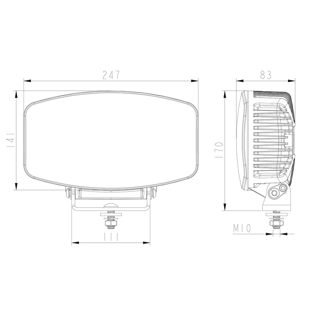 Multi-function Driving Lights for Trucks