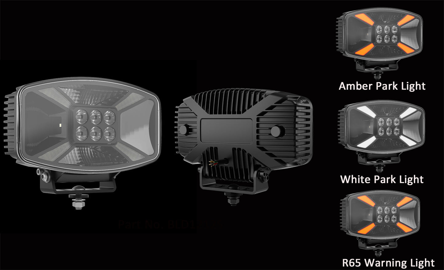 Multi-function Driving Lights for Trucks