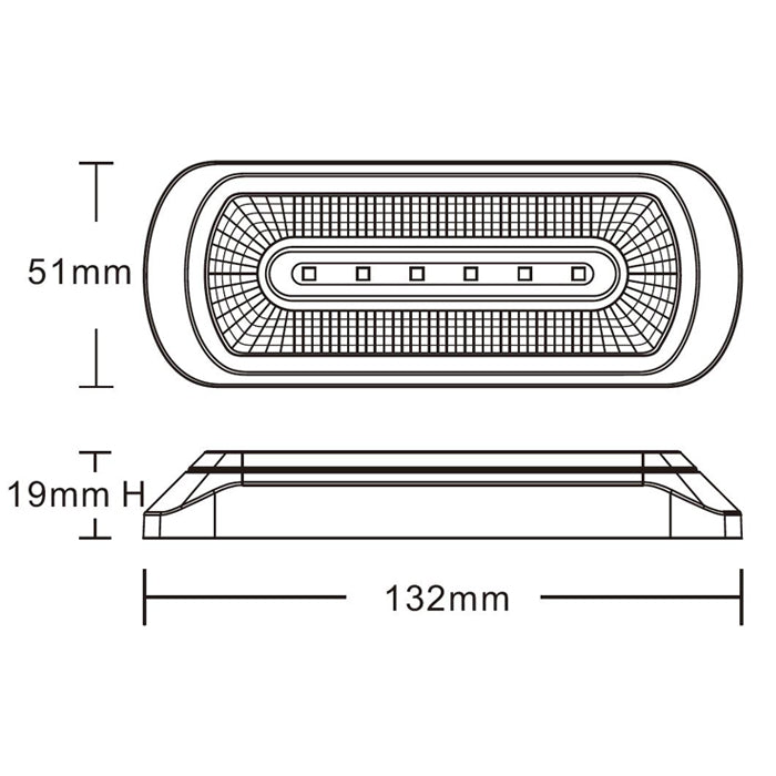 Strobe light with Marker Light / Halo