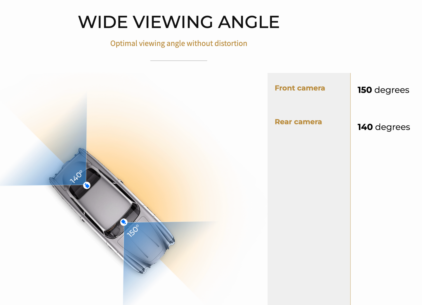 G-ON 4 4K UHD Forward FHD Rear and Internal Dashcam - Hardwire Option