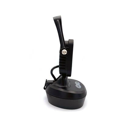 Magnetic Battery Powered  Worklight with Amber Warning Beacon