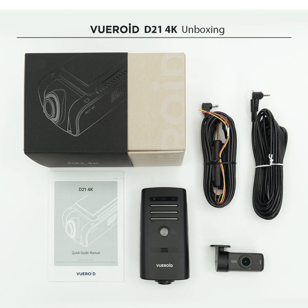 Vueroid D21 4K Dashcam