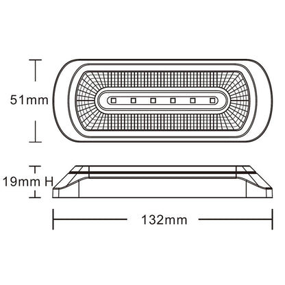 Strobe light with Marker Light / Halo