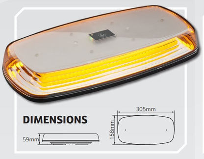 Magnetic Battery Powered Roof Beacon
