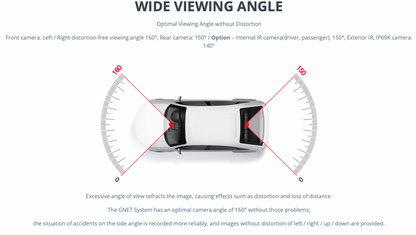 G-ON 2 2K QHD Forward Facing Dashcam -  Hardwire Option