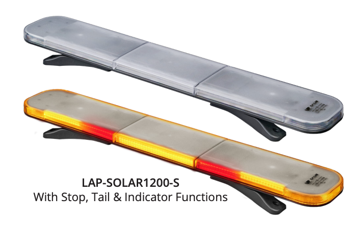 LAP Electrical R65 Solar Lightbar - with Stop / Tail / Indicator