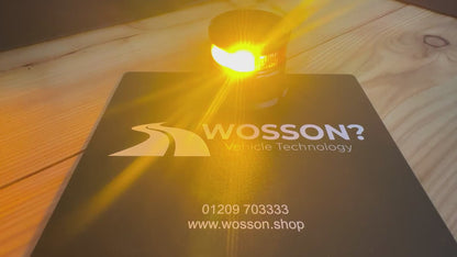 Magnetic Battery Powered Amber Beacon