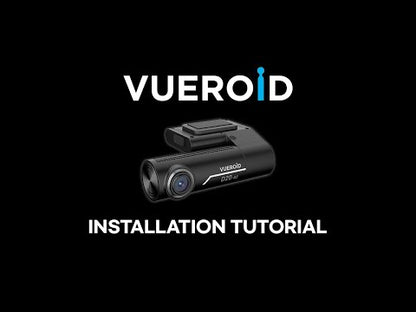 Vueroid D20-F2 Forward and Rear HD Dashcam